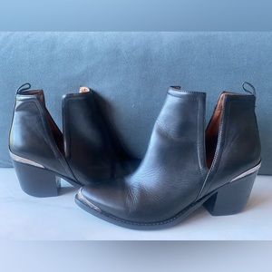Jeffrey Campbell Cromwell Cut Out Western Ankle Boot